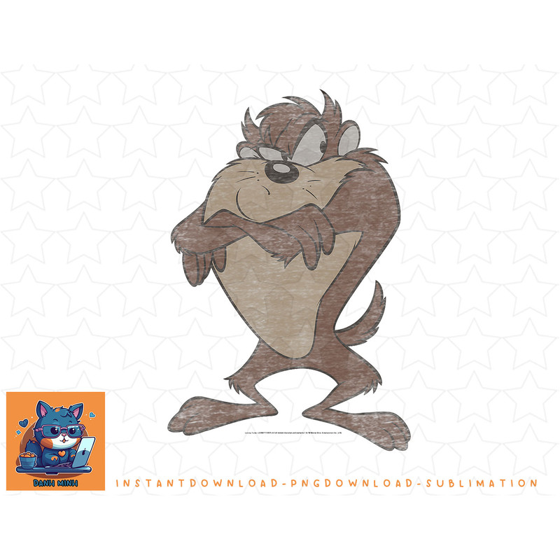 Looney Tunes Tasmanian Devil Simple Portrait png, sublimation, digital download.jpg