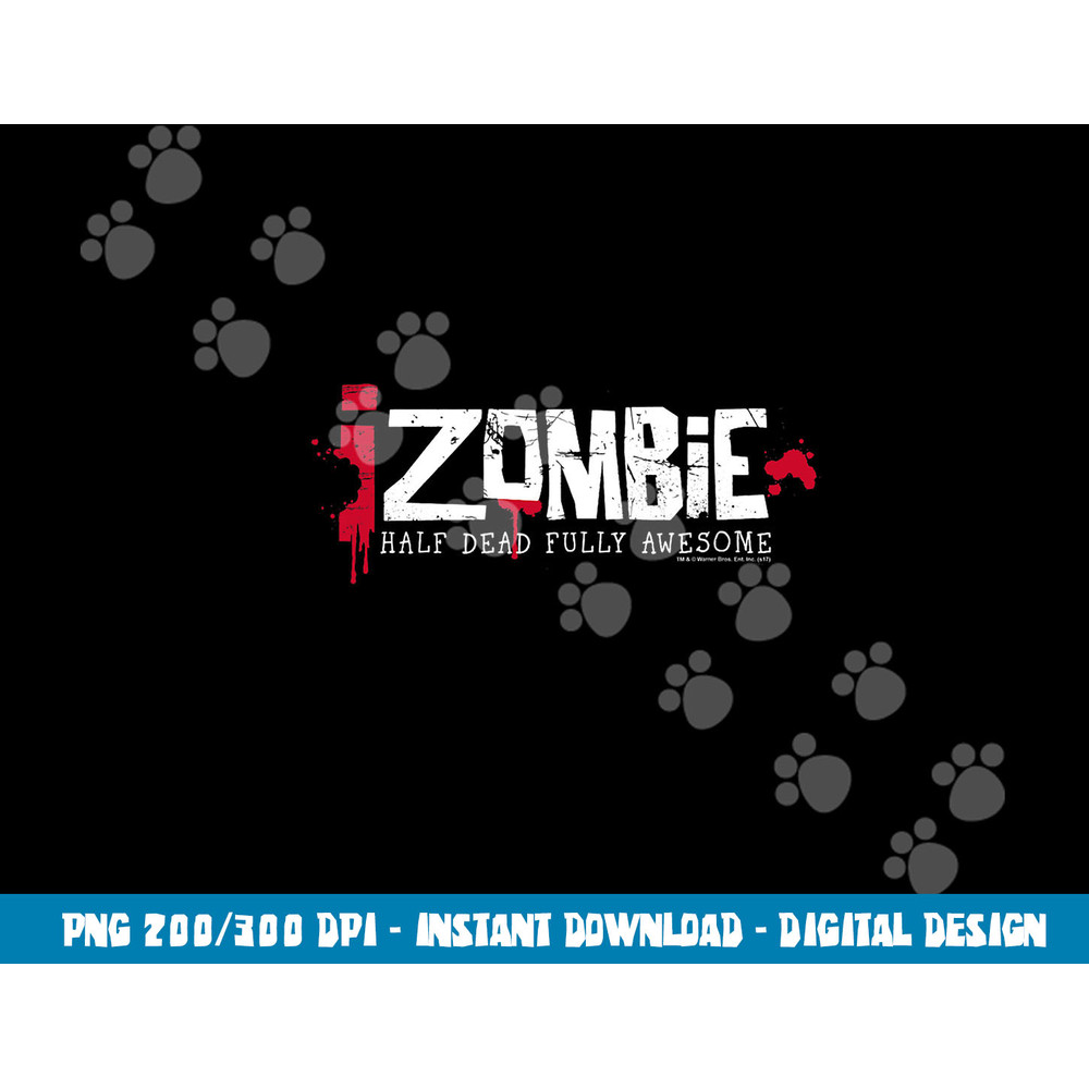 iZombie Logo png, sublimation .jpg