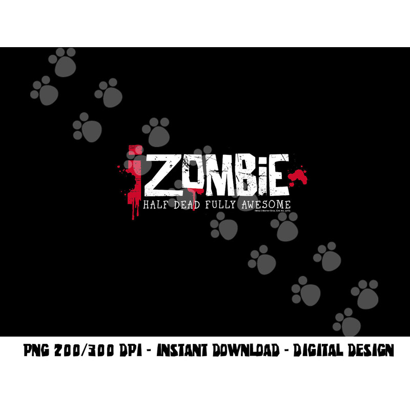 iZombie Logo png, sublimation .jpg