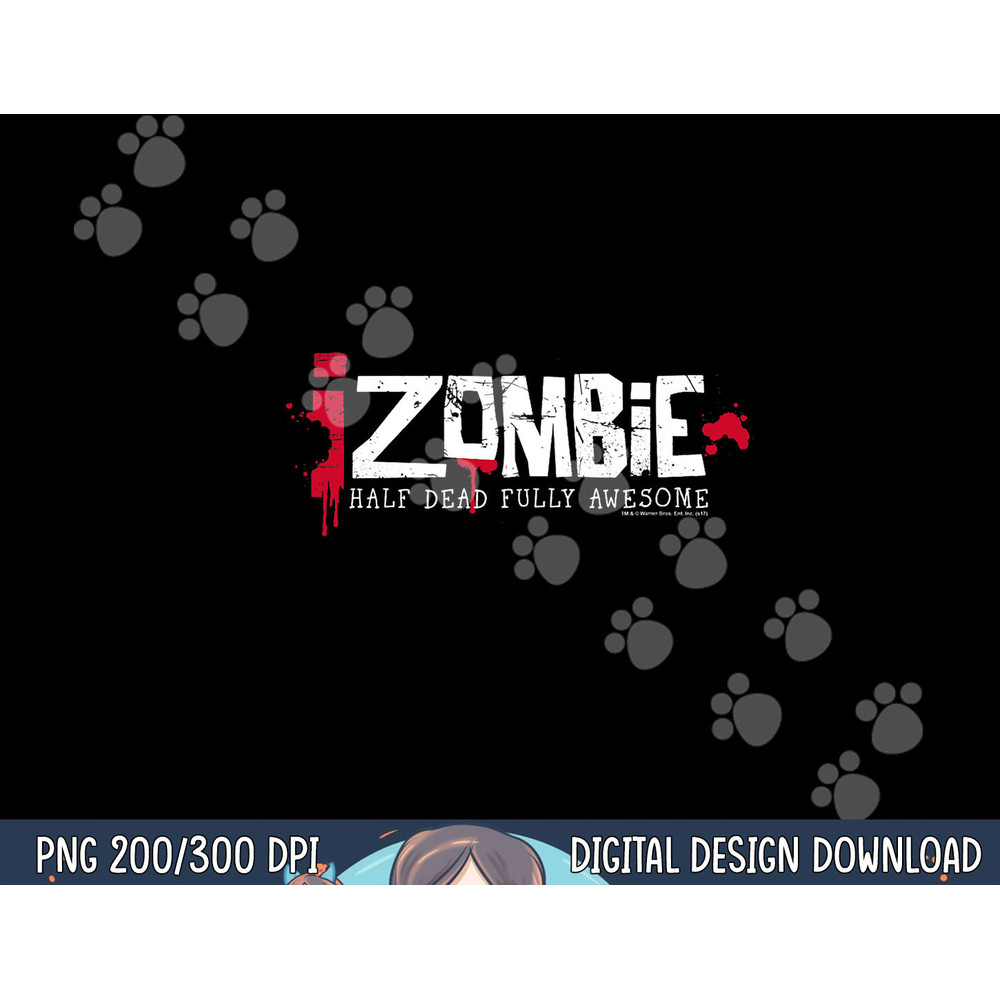 iZombie Logo png, sublimation .jpg