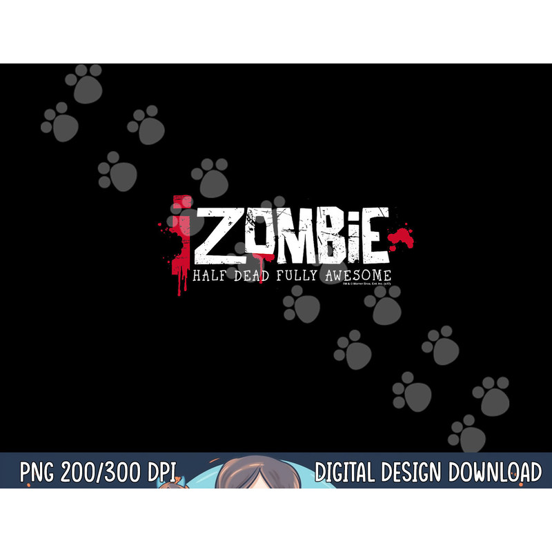 iZombie Logo png, sublimation .jpg