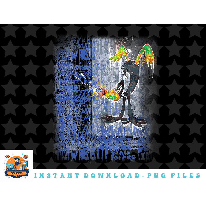 Looney Tunes Graffiti Daffy Duck png, sublimation, digital download.jpg