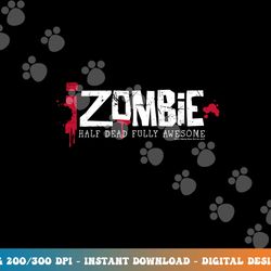 izombie logo longsleeve t shirt long sleeve  png, sublimation