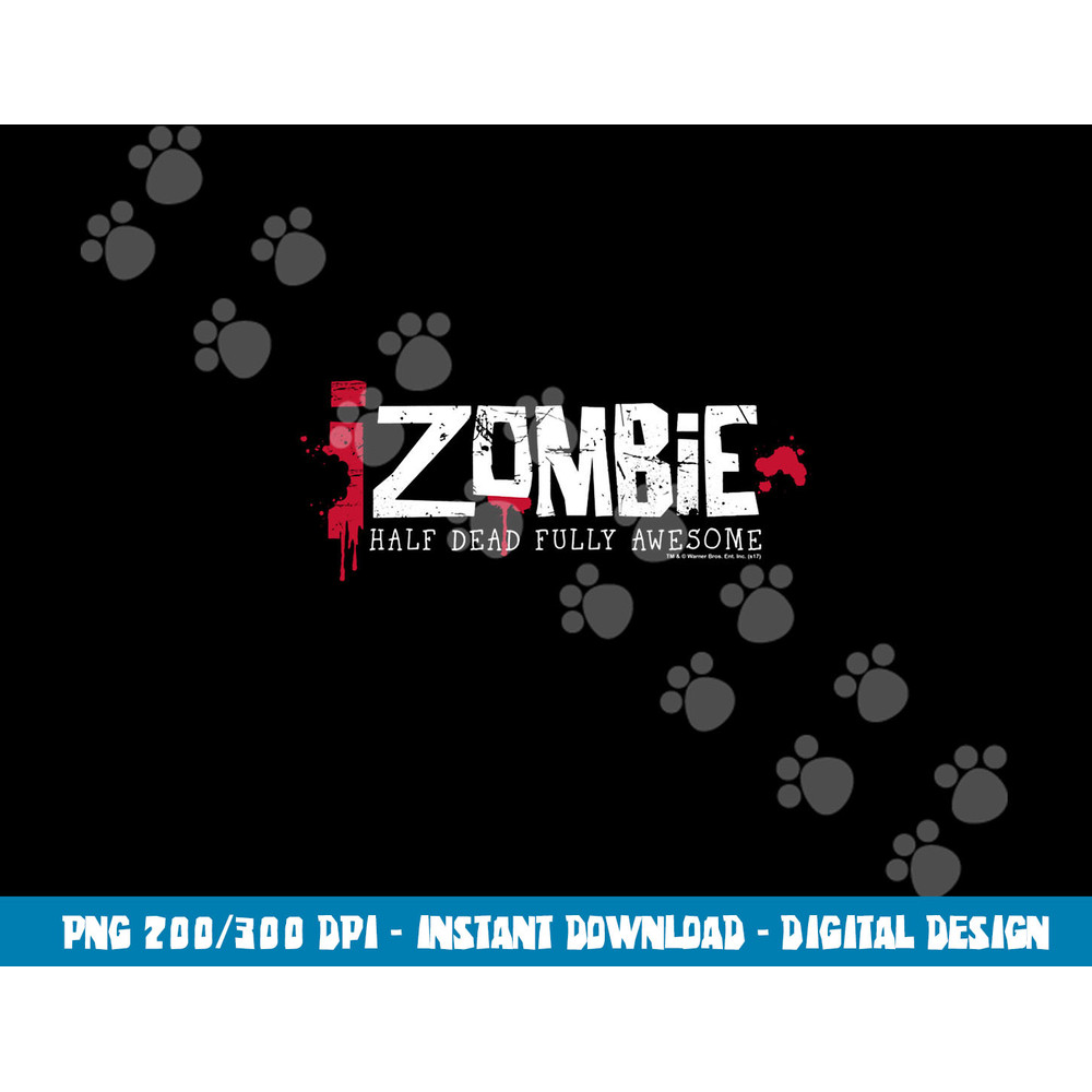 iZombie Logo Longsleeve T Shirt Long Sleeve png, sublimation .jpg