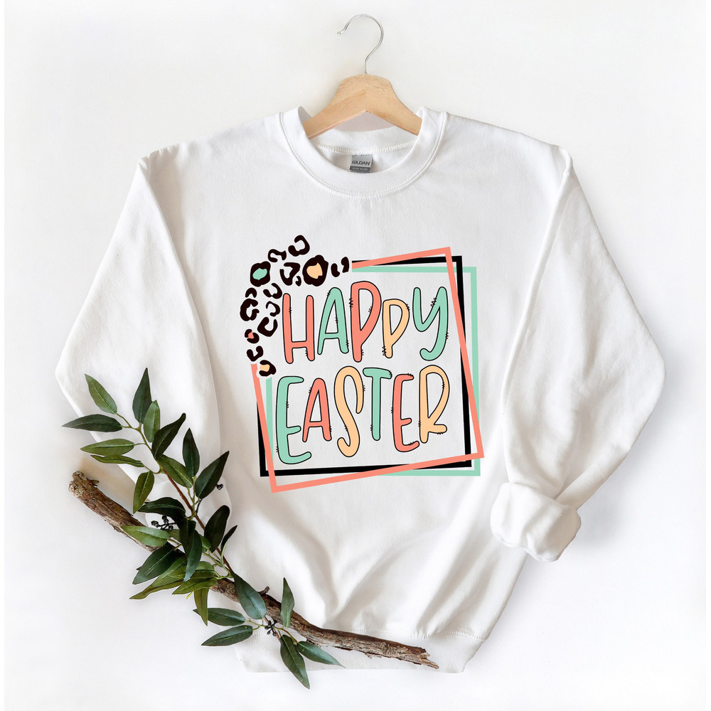 Happy Easter shirt, Women Easter shirt, Cute Easter shirt, Easter shirt, Happy Easter, Easter bunny shirt, bunny shirt,easter kids shirt - 1.jpg