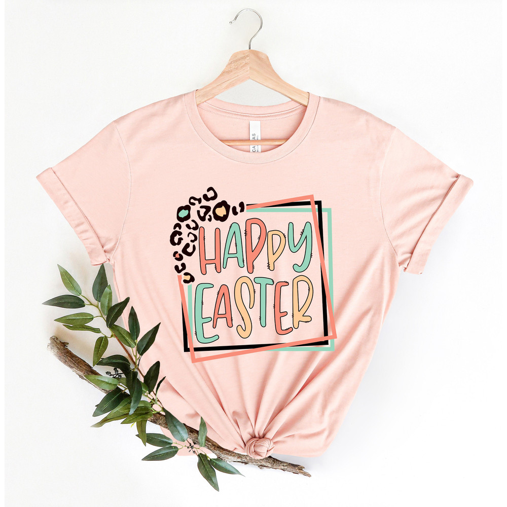 Happy Easter shirt, Women Easter shirt, Cute Easter shirt, Easter shirt, Happy Easter, Easter bunny shirt, bunny shirt,easter kids shirt - 2.jpg