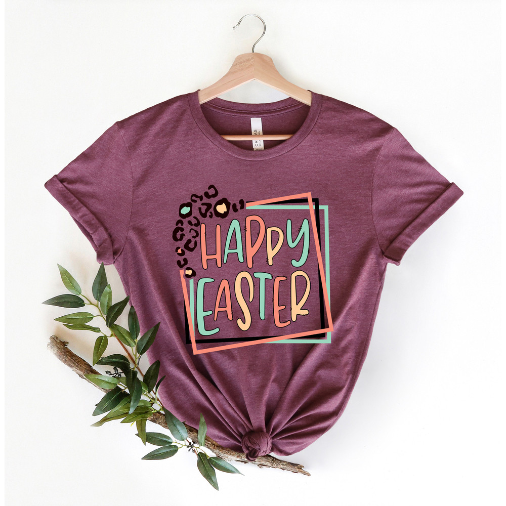 Happy Easter shirt, Women Easter shirt, Cute Easter shirt, Easter shirt, Happy Easter, Easter bunny shirt, bunny shirt,easter kids shirt - 4.jpg