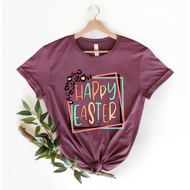 Happy Easter shirt, Women Easter shirt, Cute Easter shirt, Easter shirt, Happy Easter, Easter bunny shirt, bunny shirt,easter kids shirt - 4.jpg