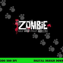 izombie logo longsleeve t shirt long sleeve png, sublimation