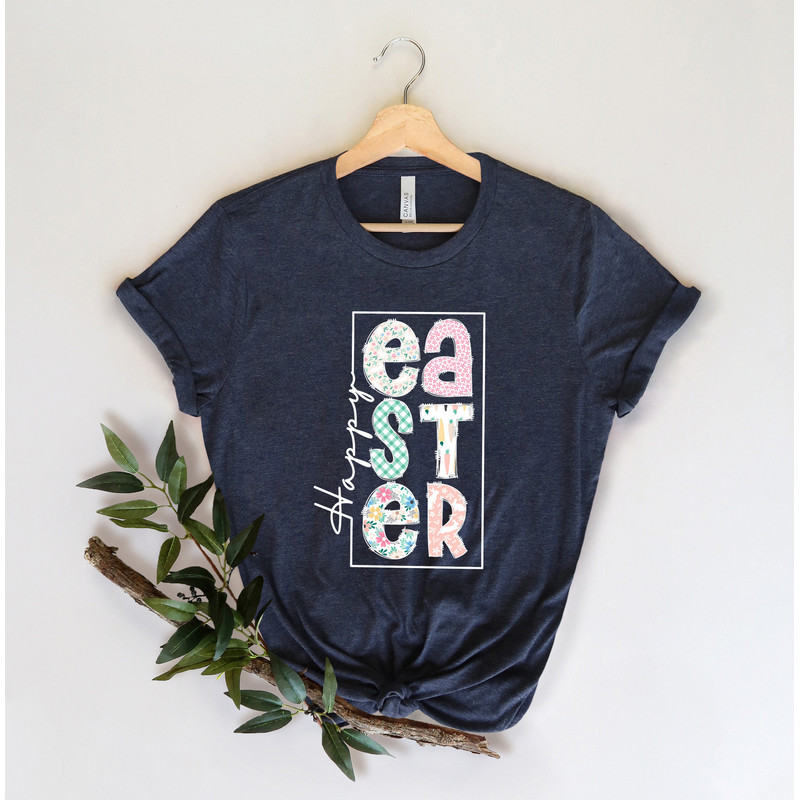 Happy Easter shirt, Women Easter shirt, Cute Easter shirt, Easter shirt, Happy Easter, Easter bunny shirt, bunny shirt,easter kids shirt - 2.jpg