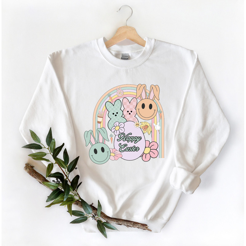 Happy Easter shirt, Women Easter shirt, Cute Easter shirt, Easter shirt, Happy Easter, Easter bunny shirt, bunny shirt,easter kids shirt - 2.jpg