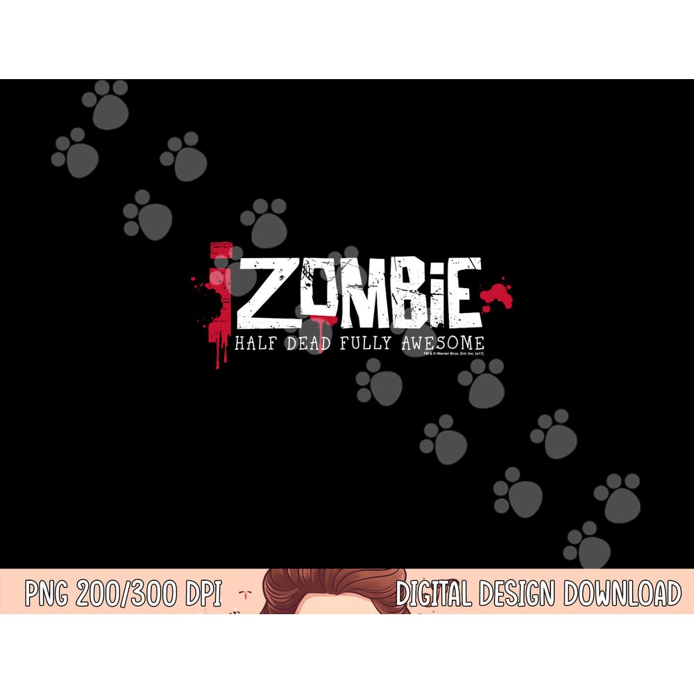 iZombie Logo Longsleeve T Shirt Long Sleeve png, sublimation .jpg