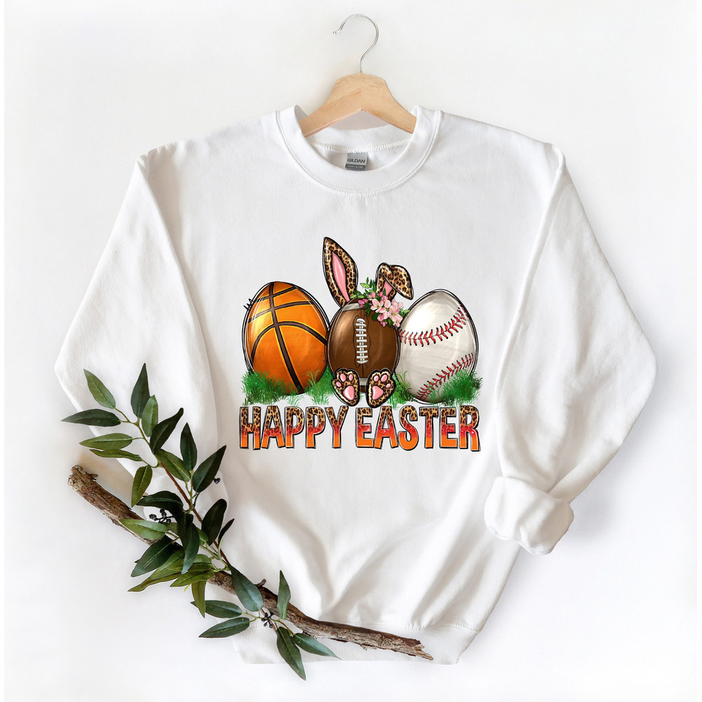 Happy Easter Sports Shirt, Happy Easter Bunny Shirt, Happy Easter Bunny Ears Shirt, Bunny Ears Shirt, Happy Easter,Gameday gift - 1.jpg