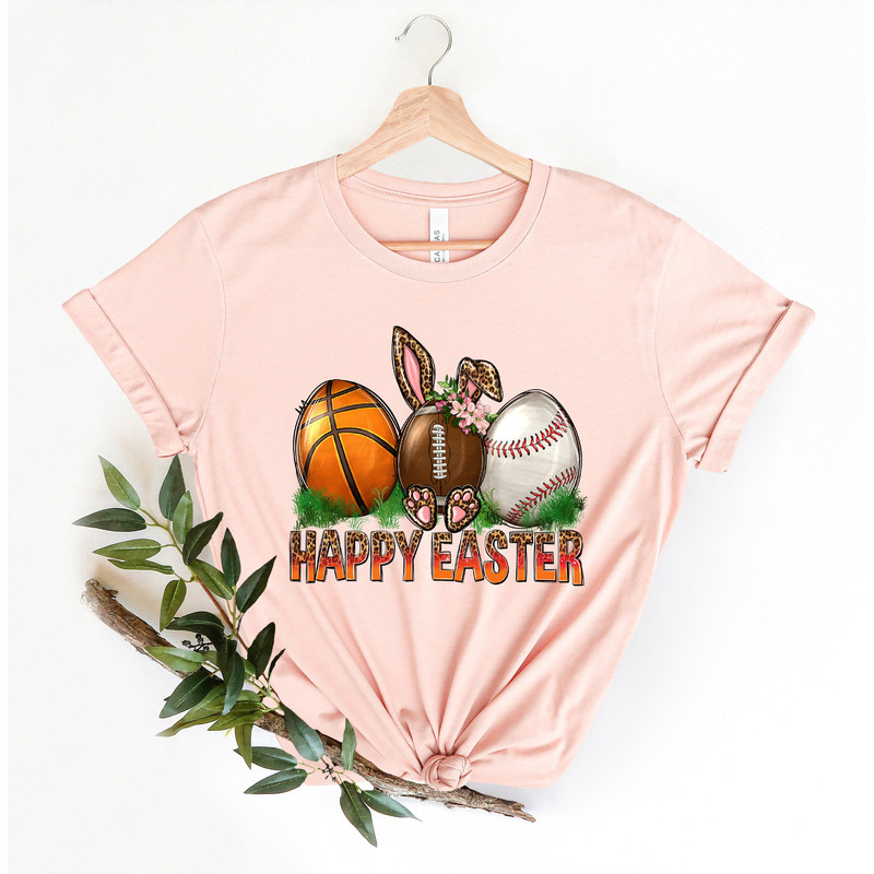 Happy Easter Sports Shirt, Happy Easter Bunny Shirt, Happy Easter Bunny Ears Shirt, Bunny Ears Shirt, Happy Easter,Gameday gift - 2.jpg