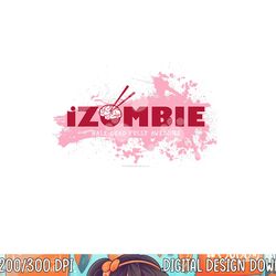 izombie splatter logo png, sublimation