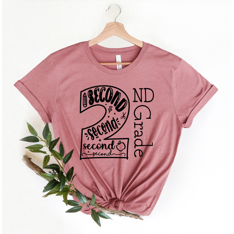 Hello Second Grade Shirt, Back to School Shirt, Teacher Shirt, Team Teacher Shirt, Second Grade Teacher Shirt, First Day Of School Shirt - 3.jpg