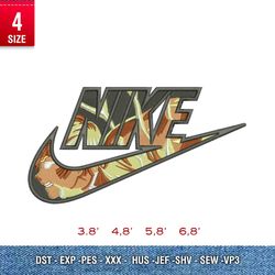 nike demon slayer / anime embroidery design/ anime design/ embroidery pattern/ design pes dst vp3  format