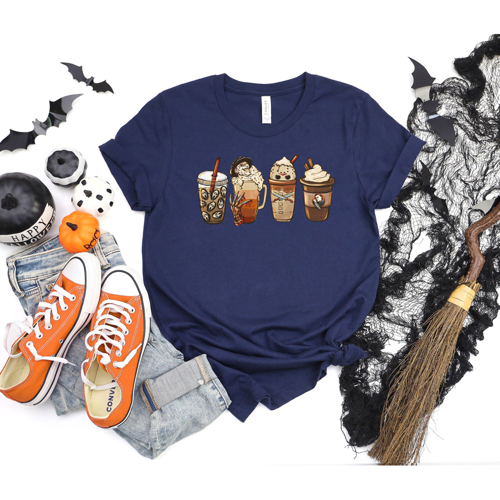 Horror Fall coffee shirt, Witch shirt, Halloween Shirt, That witch Shirt, Halloween Tees, Halloween Party T-shirt, Funny Halloween Shirts - 4.jpg