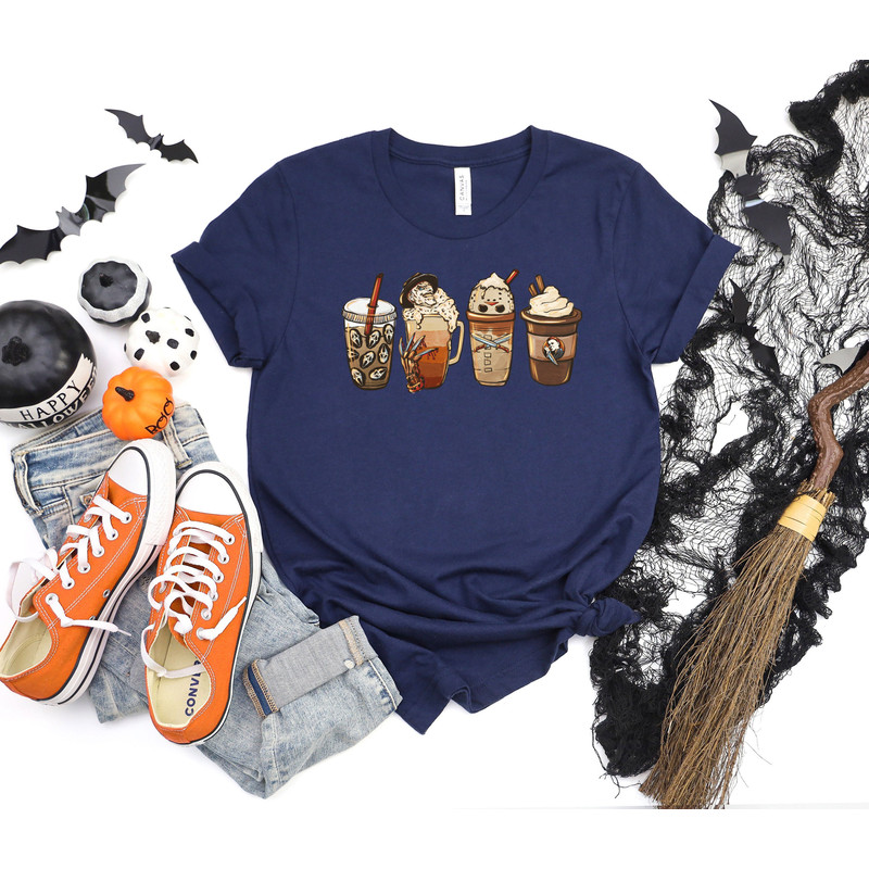 Horror Fall coffee shirt, Witch shirt, Halloween Shirt, That witch Shirt, Halloween Tees, Halloween Party T-shirt, Funny Halloween Shirts - 4.jpg