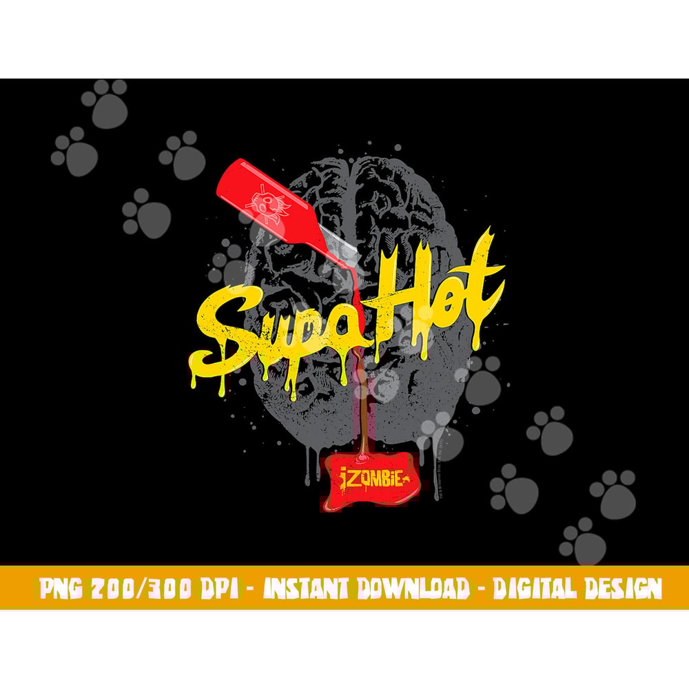 iZombie Supa Hot png, sublimation .jpg