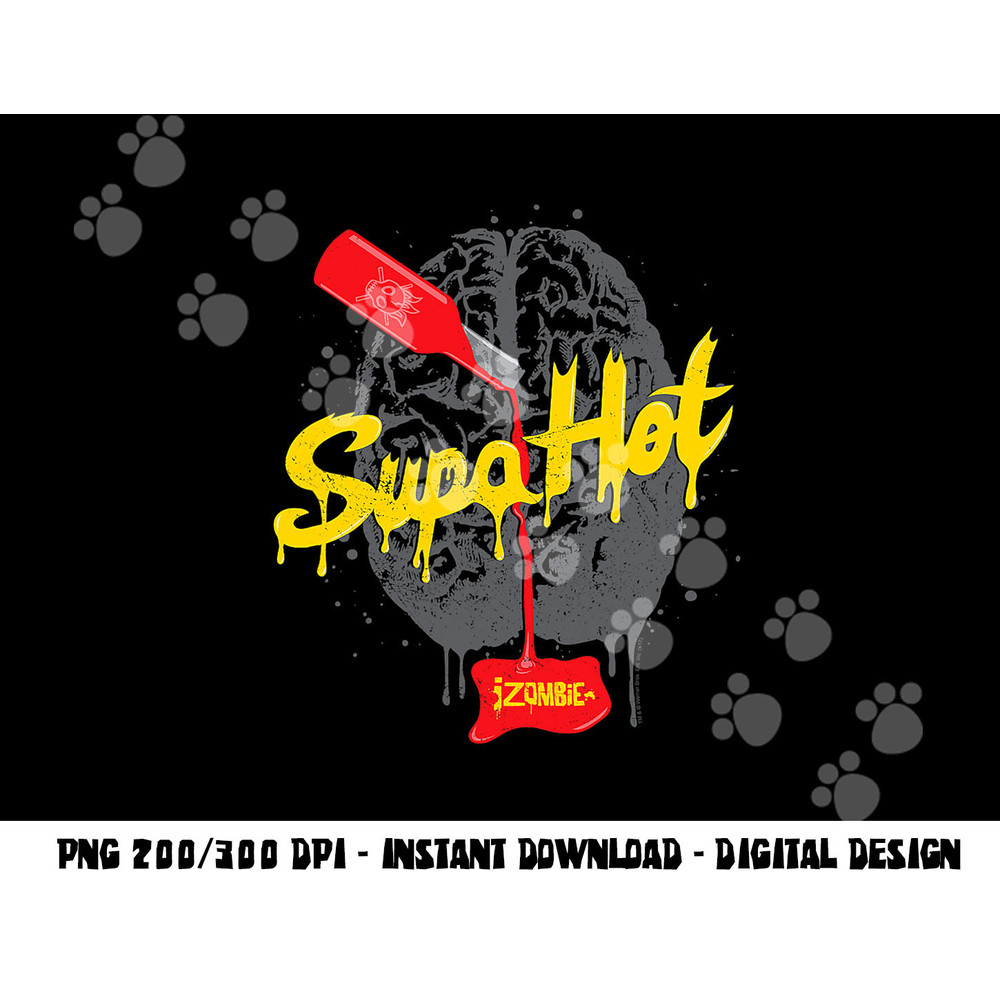 iZombie Supa Hot png, sublimation .jpg