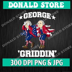 george washington griddy png , george griddin png ,4th of july png, png high quality, png, digital download