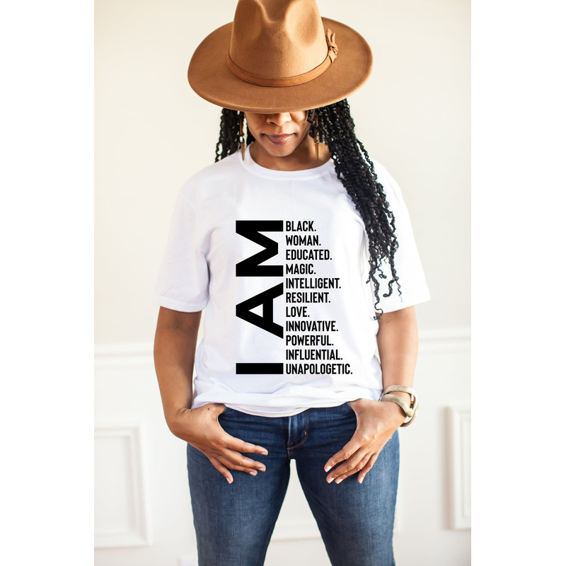 I Am Black Woman Shirt,I am black history Shirt,Black Girl Magic Shirt,Boss Lady Shirt,Black Lives Matter shirt,Black History Month Tee - 2.jpg
