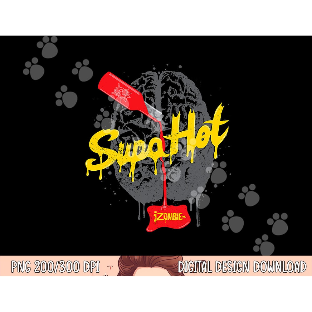 iZombie Supa Hot png, sublimation .jpg