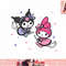 My Melody Kuromi Little Witches Halloween png, instant download.jpg