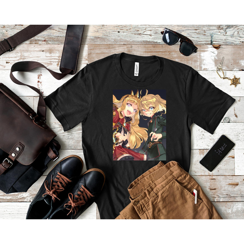 Tanya Degurechaff - Youjo Senki Essential T-Shirt 81_Shirt_Black.jpg