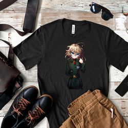 saga of tanya the evil shirt, saga of tanya the evil t shirt, saga of tanya the evil age rating shirt