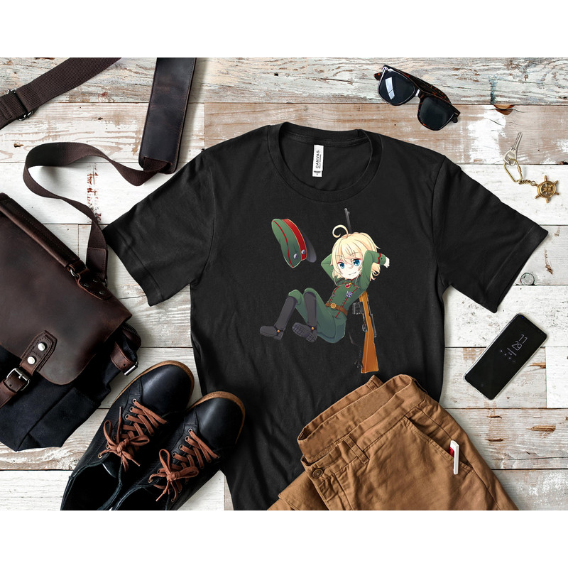 youjo senki Classic T-Shirt 157_Shirt_Black.jpg