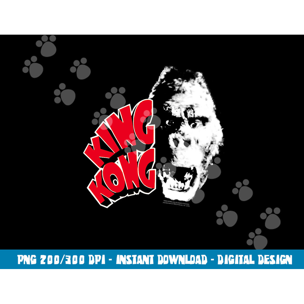King Kong Head png, sublimation .jpg