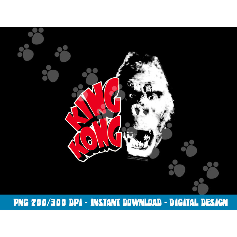 King Kong Head png, sublimation .jpg