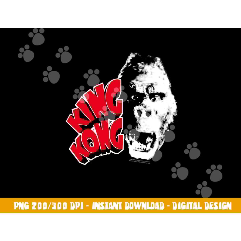 King Kong Head png, sublimation .jpg