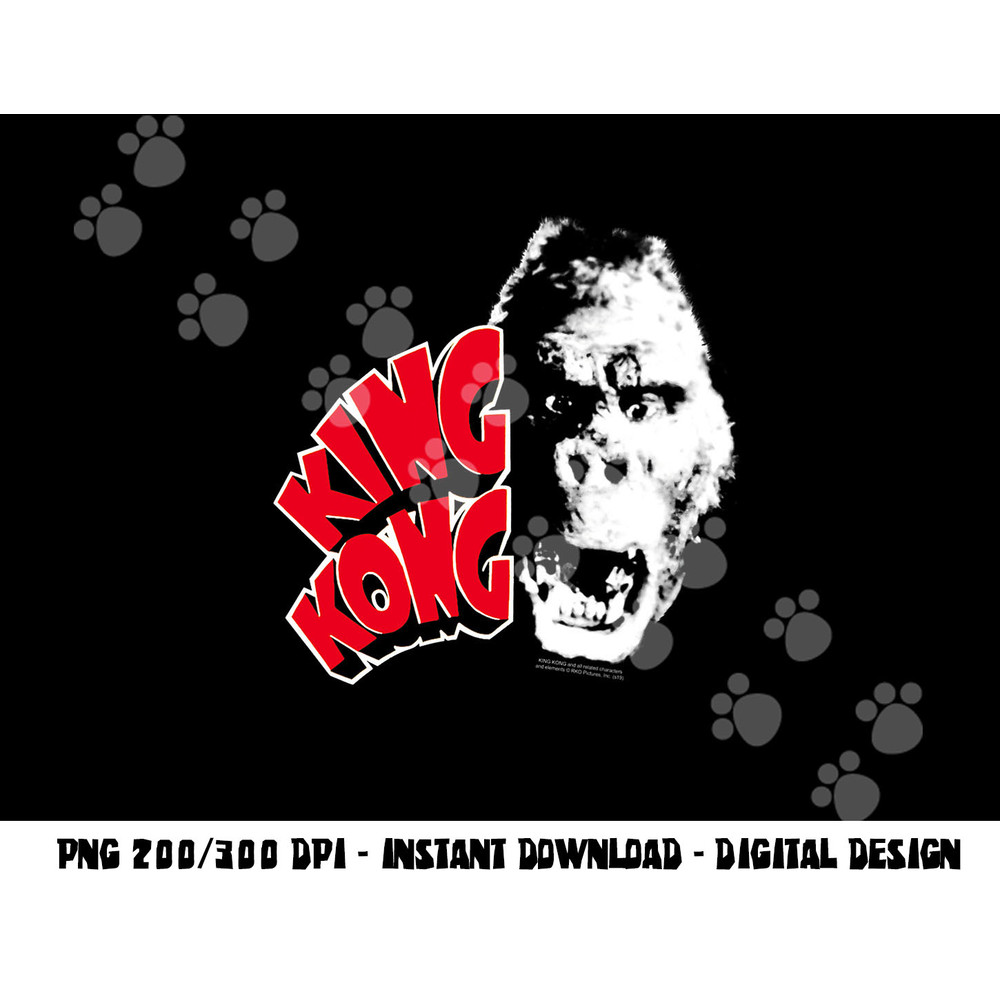 King Kong Head png, sublimation .jpg