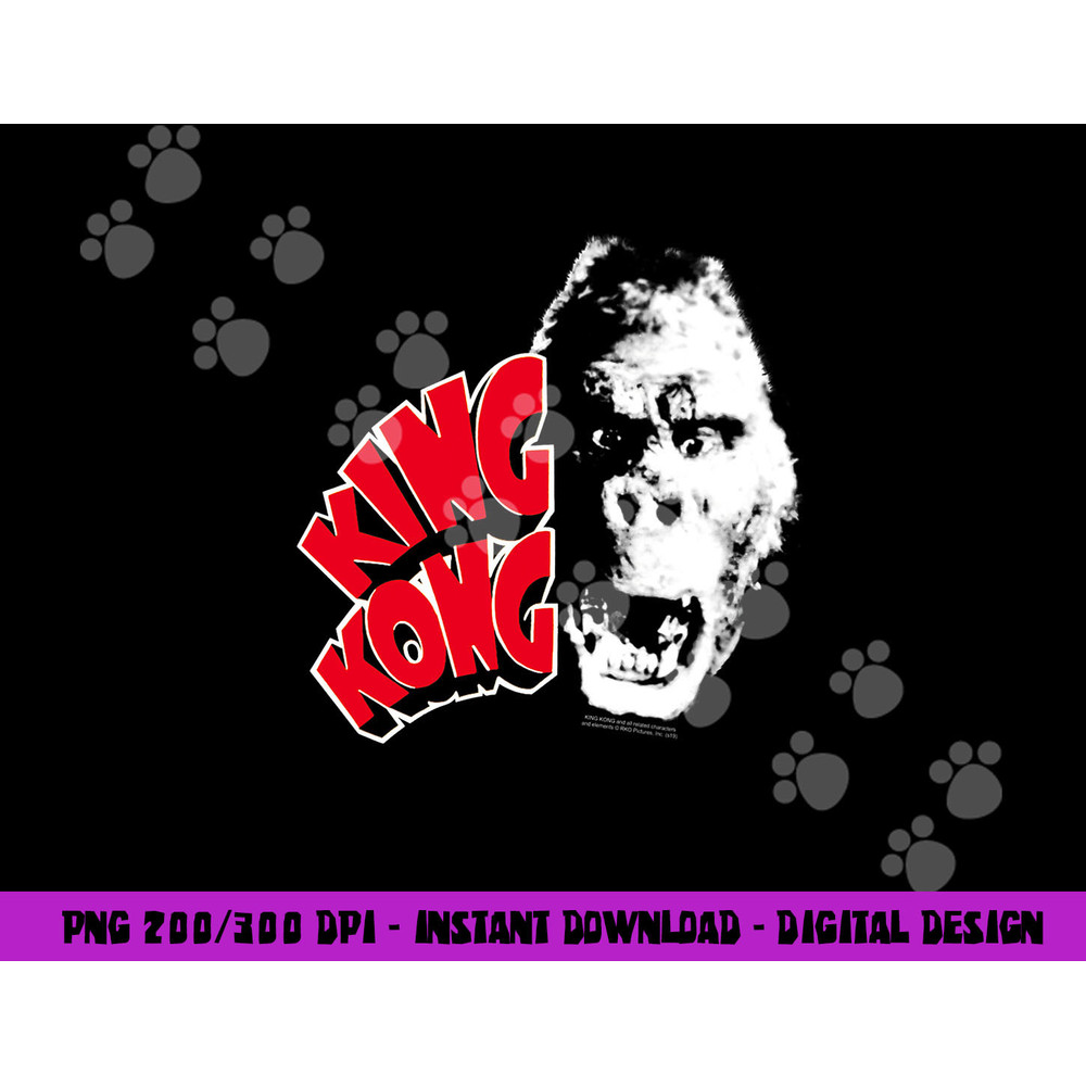 King Kong Head  png, sublimation .jpg