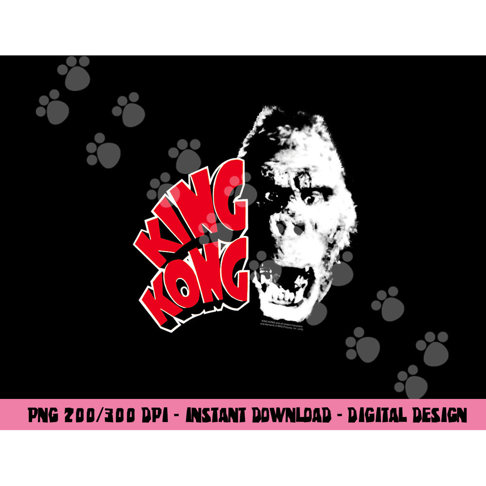 King Kong Head png, sublimation .jpg