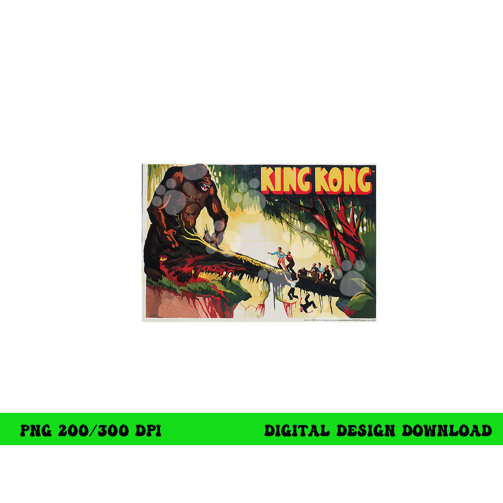 King Kong Wild  png, sublimation .jpg