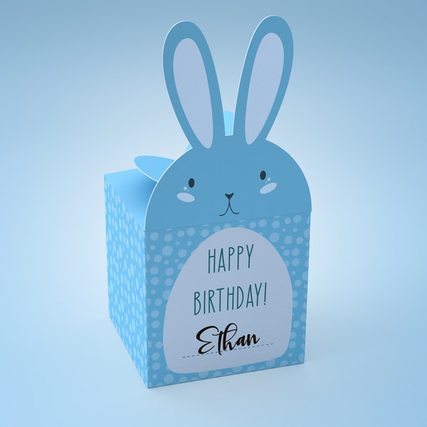 Box Bunny DIY Papercraft Gift Boxes | Printable Party Craft | Inspire ...