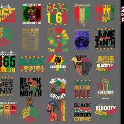 juneteenth png, black history png bundle, digital download, freedom justice png