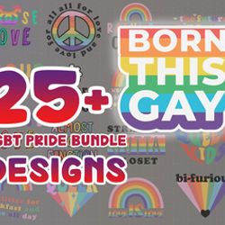lgbt pride png bundle, pride month bundle png, digital download