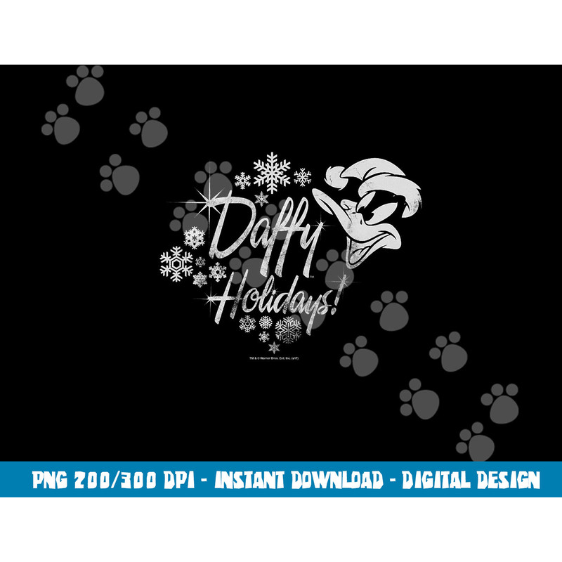 Looney Tunes Daffy Duck Holidays T Shirt png, sublimation .jpg