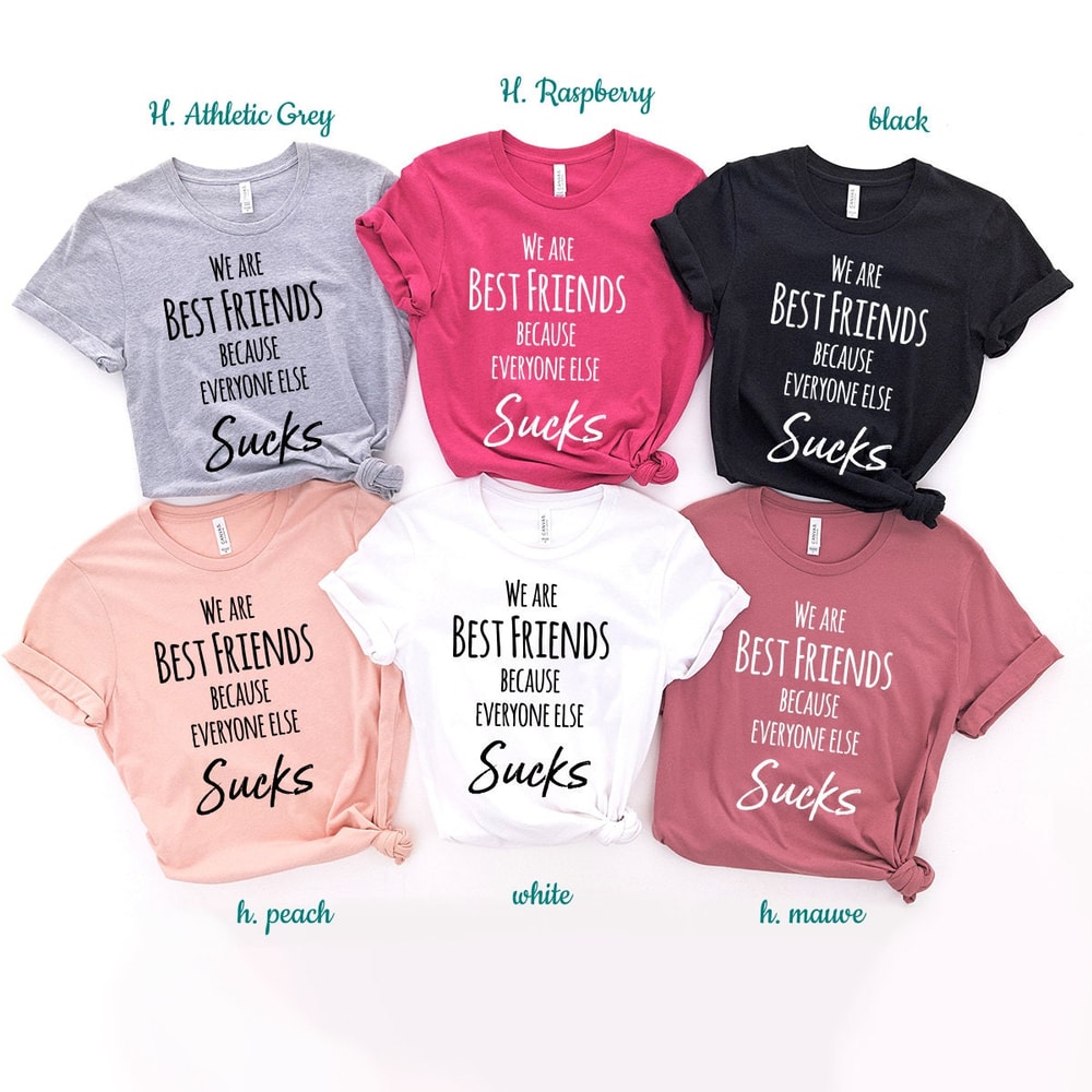 Best Friend Shirts, Best Friend Gift, Bestie Matching Shirt, We Are Best Friends Shirt, Funny Shirt,BBF Gift, Matching Gifts,Bestie Shirt - 7.jpg