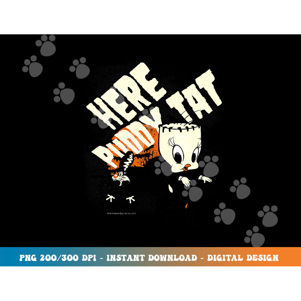 Looney Tunes Franken Tweety png, sublimation.jpg