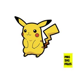 pikachu svg, pokemon pikachu svg, satoshi svg, pokemon svg, pokemon characters svg, cartoon svg, png digital file