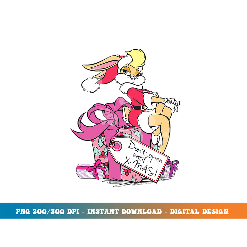 Looney Tunes Lola Present png, sublimation.jpg
