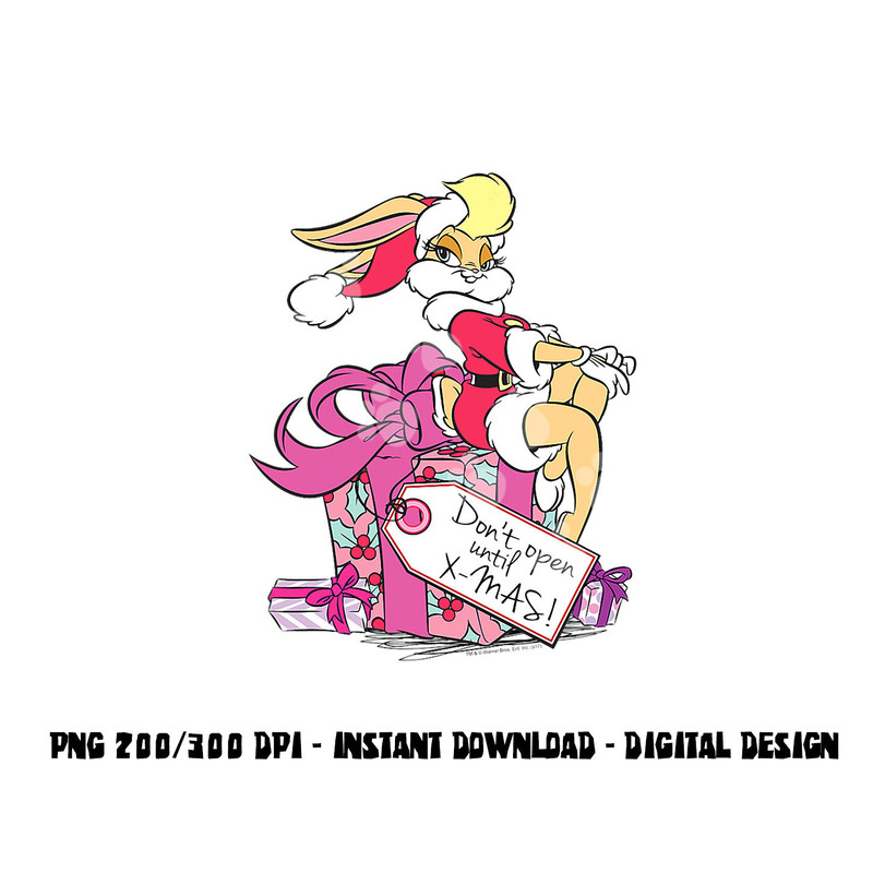 Looney Tunes Lola Present png, sublimation .jpg