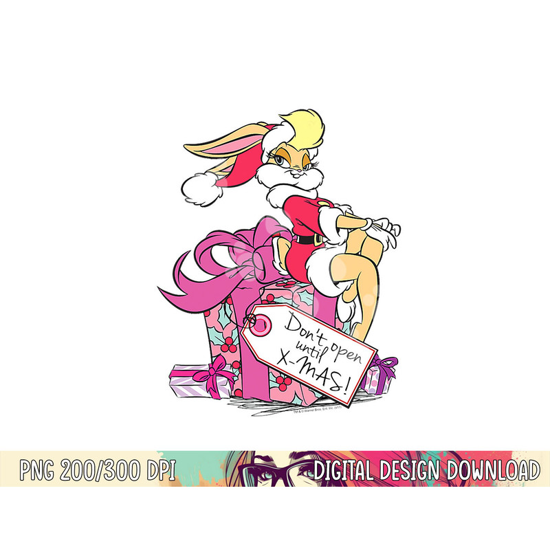 Looney Tunes Lola Present png, sublimation .jpg