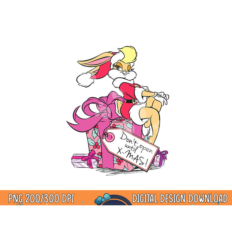 Looney Tunes Lola Present  png, sublimation .jpg